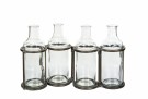 Vase/ lysestake med 4 flasker thumbnail