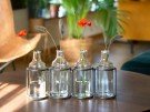 Vase/ lysestake med 4 flasker thumbnail