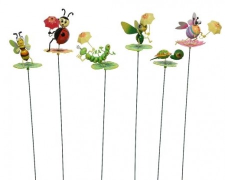 Fargerike og morsomme insekter på stikk
